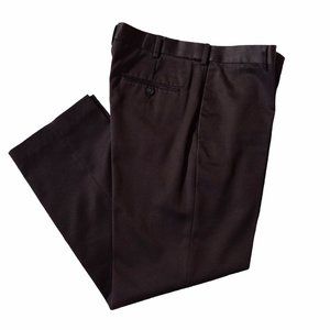 Perry Ellis Portfolio black cotton dress pants 34 X 30